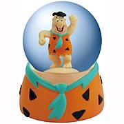 Flintstones Fred Flinstone Water Globe